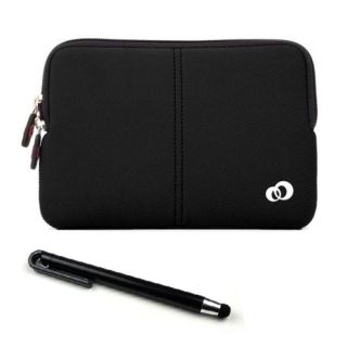 HKC 7 Google Mobile Tablet Slim Sleeve Case Inside Pocket Bag Black w