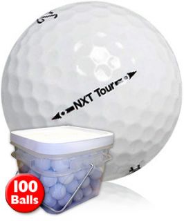 100 Mint AAAAA Titleist NXT Tour 2010 Used Golf Ball Sale