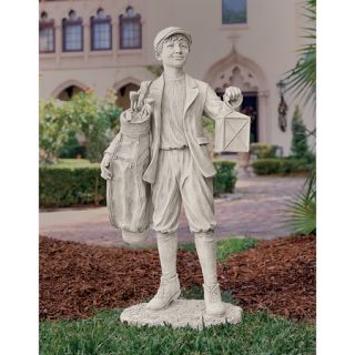  Golf Caddy Garden Sculpture Eighteenth Hole Golf Boy Statue