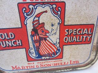 Martin Son Hull Punch Judy Tobacco Tin Empty C1930s
