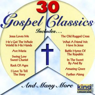 30 Gospel Classics CD Hymns Performed Country Style