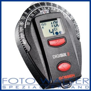 Gossen Digisix Exposure Meter, incident and reflected light measuring