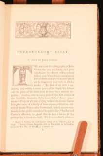 1857 3VOLS Confessio Amantis of John Gower Edited by Dr Reinhold Pauli