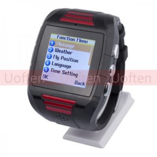  GPS Tracker Wrist Watch Cellphone GSM SMS SOS Surveillance Tracking