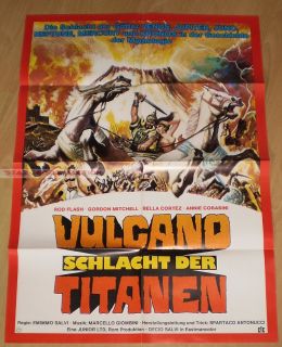 Gordon Mitchell Vulcan Son of Jupiter RARE German Orig Poster