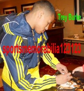 12 13 MICHIGAN SIGNED BASKETBALL POSTER (LOOK@THE PROOF) SIGNED BY