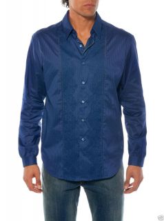 Robert Graham Sexy Carbonneau Blue Men EHS Shirt L XL 2XL 3XL New