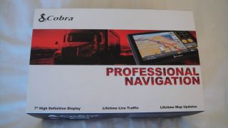 COBRA 8000 PRO HD 7 INCH PROFESSIONAL TRUCKER GPS TRUCK DRIVER GPS