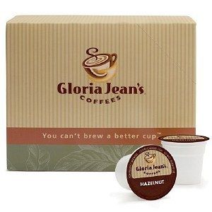 24 Gloria Jeans Coffee Medium Hazelnut Keurig Coffee Pods Cups K Cups