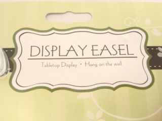 Large Clear Plastic Table Top Display Frame Easle 10