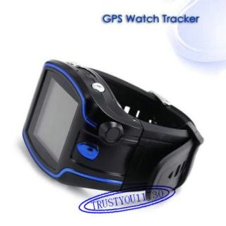  Band 1.5 GPS Tracker Wrist Watch GSM GPRS Surveillance Spy Tracking