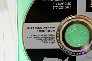 GM Chevrolet Cadillac GMC Navigation DVD Yukon Tahoe Sierra Suburban