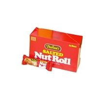 Pearsons Salted Nut Roll 24 Ct 1 8 oz Bars Salty Sweet