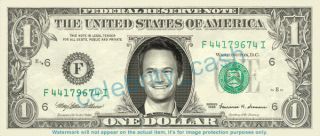 Neil Patrick Harris Dollar Bill   Mint! Real $$$