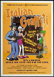 Italian GRAFFITI1974 Original Movie Poster