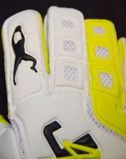  Pro Hybrid Roll Flat Soccer Goalkeeper Goalie Gloves Size 9 FREE SHIP