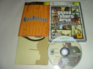 Grand Theft Auto San Andreas Second Edition Xbox 2005 360 Compatible