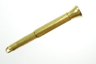 14k Yellow Gold Cigar Punch Estate Accessory 87001