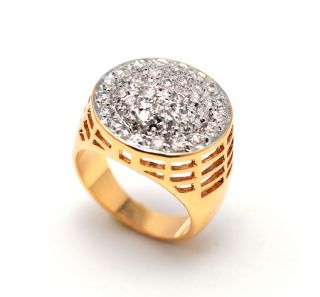 Gold Plated Fashion Mans Ring