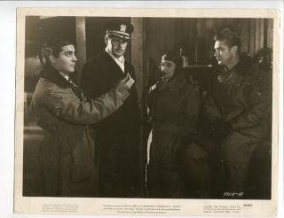  8x10 Promo Still Ladd Knowles Fitzgerald Drama War Nazi 1946 G