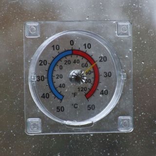 Window Greenhouse Conservatory Thermometer Stick On