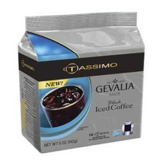 Gevalia Black Iced Coffee Tassimo T Discs 16ct