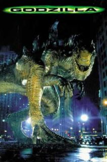 Godzilla Movie Poster Godzilla Flatiron Building
