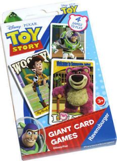 Toy Story Giant Card Games Snap Memory Games etc BNWT