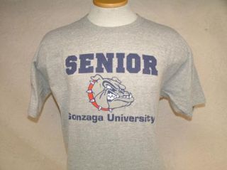 Gonzaga Bulldogs T Shirt Zags Senior L