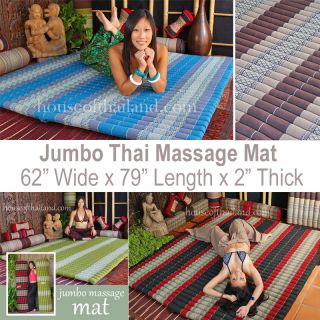 At House of Thailand, we make the finest traditional Thai massage mats