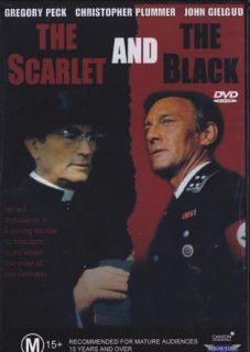 The Scarlet and The Black Gregory Peck New SEALED DVD