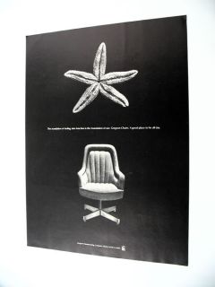 Gregson Chairs Office Chair 1973 Print Ad