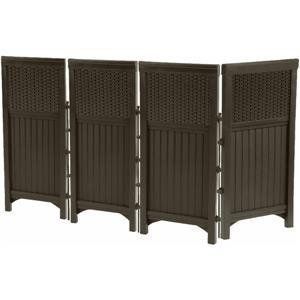 Panel Resin Wicker NEW Outdoor Screen Divider Patio Furniture 4