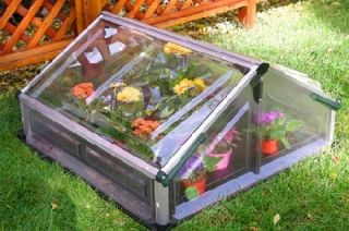 Cold Frame Mini Greenhouse Double Poly Tex by Palram