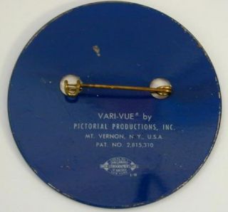 1964 Goldwater Miller Vari Vue Flicker Button