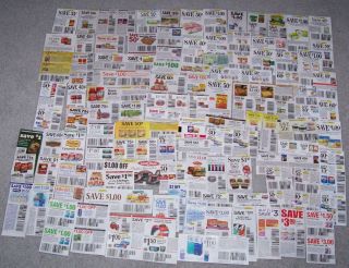 100 Grocery Coupons All Food 12 29 12 to 1 6 13 Doubles