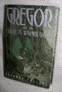 Gregor and The Curse of The Warmbloods Book 3 Suzanne Collins HC 1st