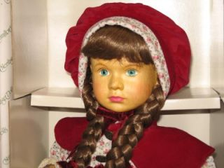 1991 Hamilton Collection 17 Wooden Gretchen Doll