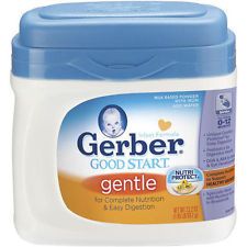 Lot of 4 Gerber Good Start Baby Formula Gentle 4 Tubs