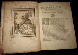 1712 Girolamo Catena, Biography of PIUS V, Battle of LEPANTO, TURKISH