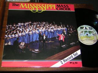 Mississippi Mass Choir 80s Gospel 2 LP Set Self Titled