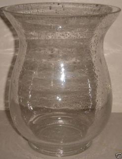 Clear Glass Hurricane Candle Holder or Vase from Michaels New