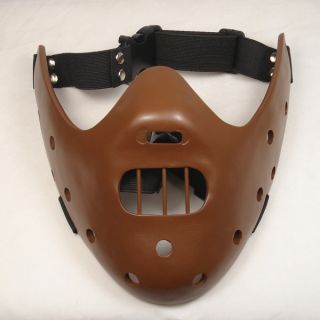  Resin Replica Black Doctors Deluxe Hannibal Mask Halloween With Straps