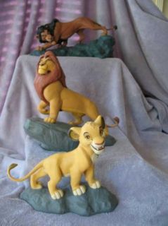 Lion King Scar Simba Mufasa Disney Limited Maquettes