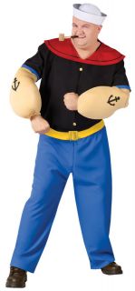 Adult Plus Size Popeye The Sailor Man Costume 102725
