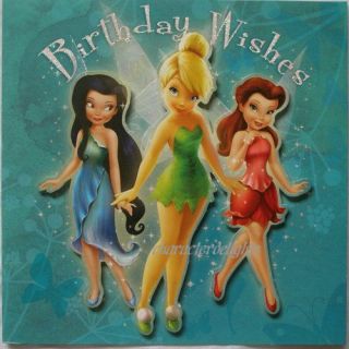 Disney Fairies Tinkerbell Happy Birthday Greeting Card