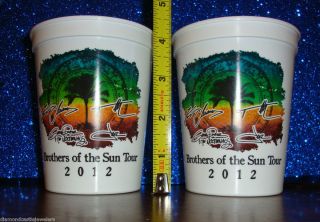 KENNY CHESNEY TIM McGRAW GRACE POTTER Brothers Tour 2 BEER PARTY CUPS