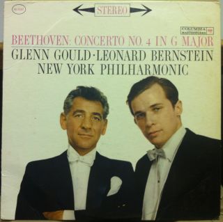 GLENN GOULD beethoven concerto no 4 LP Mint  360 MS 6262 Stereo 1961