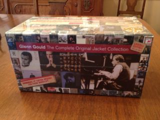 Glenn Gould Complete Original Jacket Collection BRAND NEW FACTORY