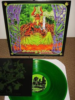 BONGZILLA GATEWAY LP 200 TRANSPARENT GREEN OOP RARE Electric Wizard